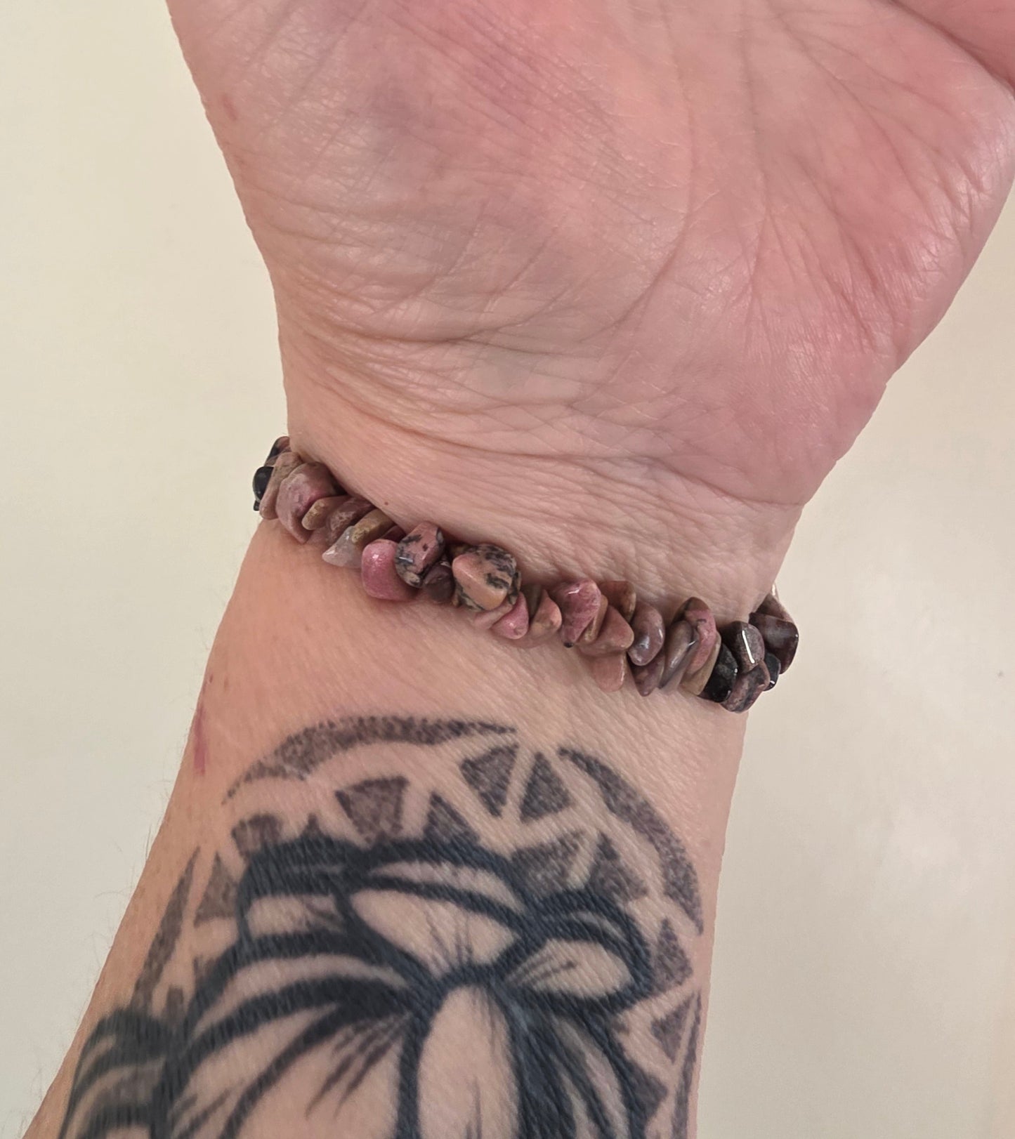 Rhodonite bracelet