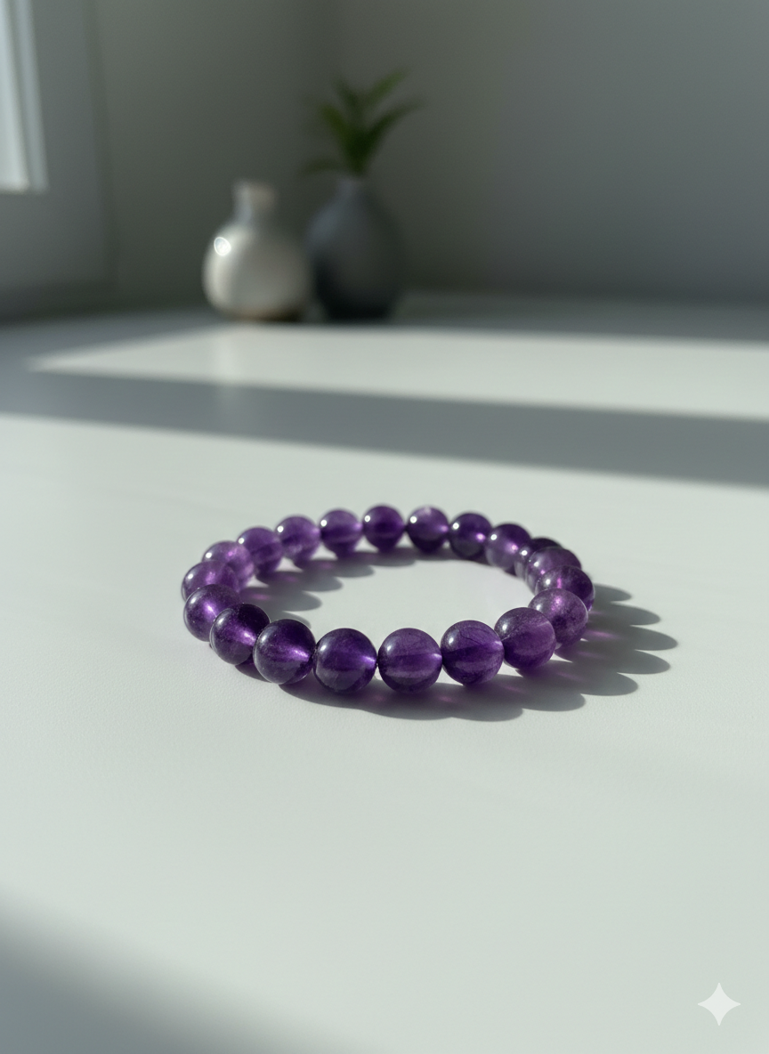Amethyst bracelet