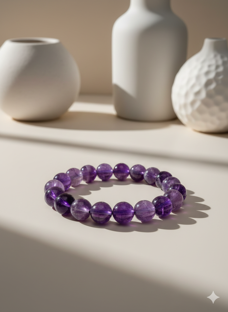 Amethyst bracelet