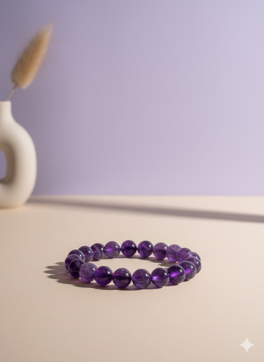 Amethyst bracelet