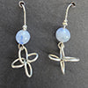 Image for Silver/ sodalite earrings