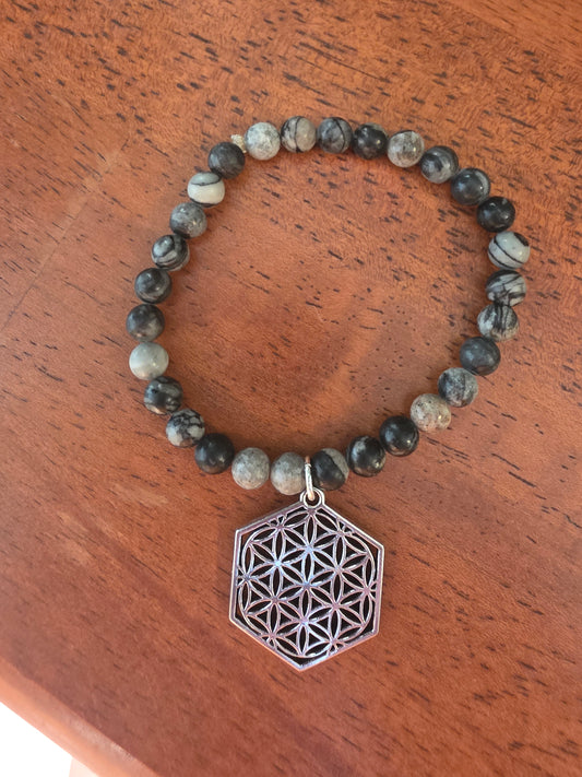 Howlite bracelet
