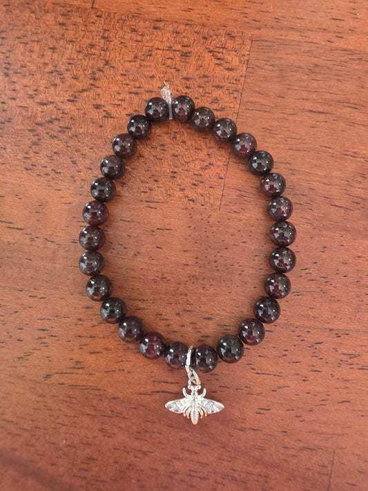Garnet bracelet