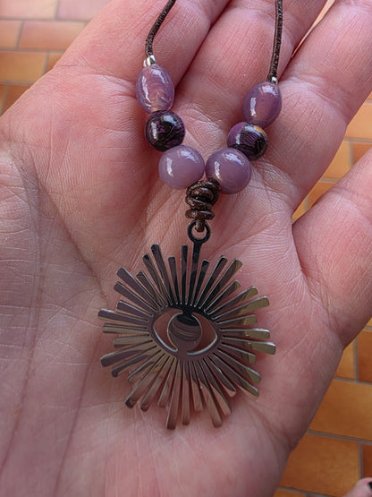 Sunburst pendant