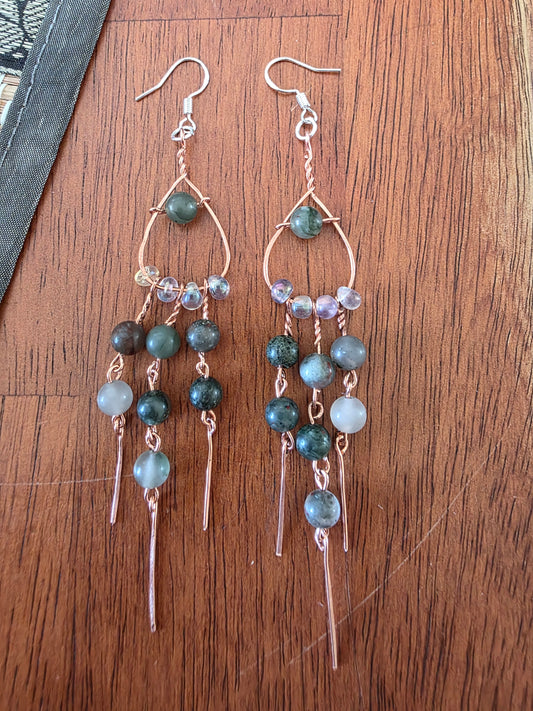 Chandelier earrings