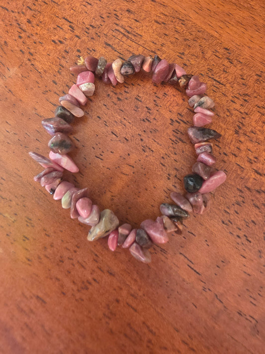 Rhodonite bracelet