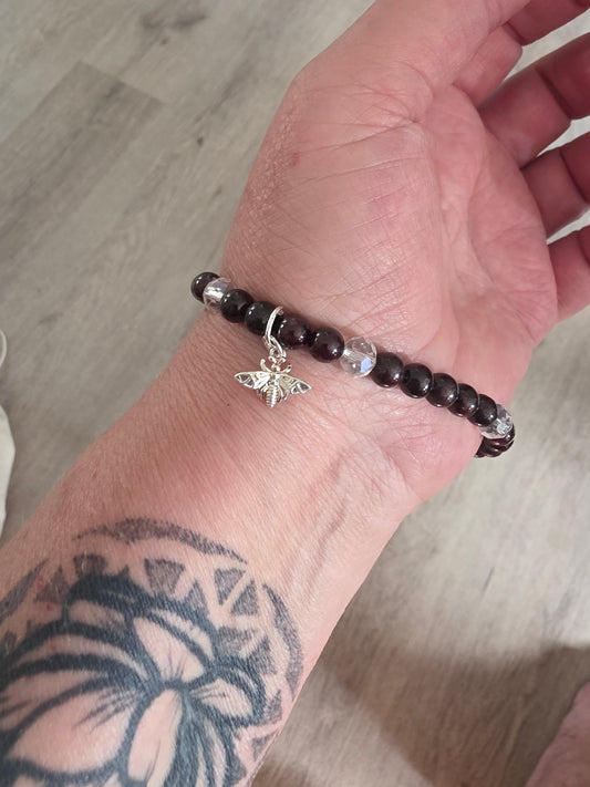 Garnet bracelet